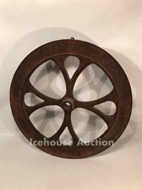Antique #3 coffee grinder wheel