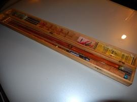 Vintage White Fly fishing kit, never used