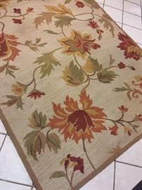 Large earth tone rug