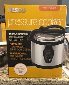 Brand new Nesco pressure cooker