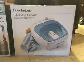 Brookstone foot spa