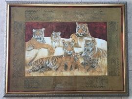 This is a very large picture, it would look awesome above your sofa