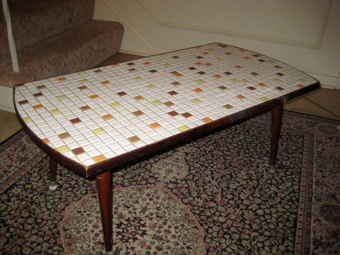 Mid century coffee table 38" x 20"