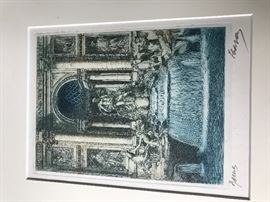 ANTIQUE ETCHING $15- 