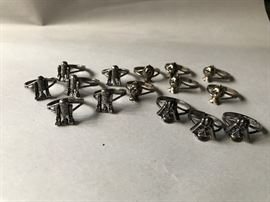 star wars vintage rings late 1970s