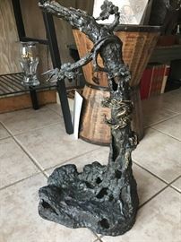 Japanese antique  BRONZE  2 FEET TALL