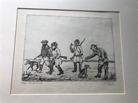 signed- mid century Isreal