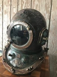 1930s dive hat.   Real deal