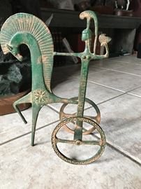MID CENTURY- SIGNED- bronze