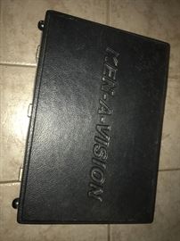 look at an amoeba at 100 times magnification.