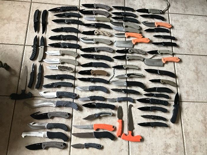 OVER 100 KNIVES