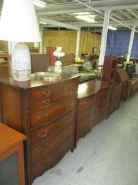 Dressers and lamps