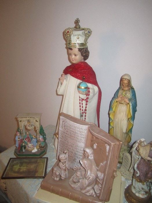 Infant of Prague and other religious relics