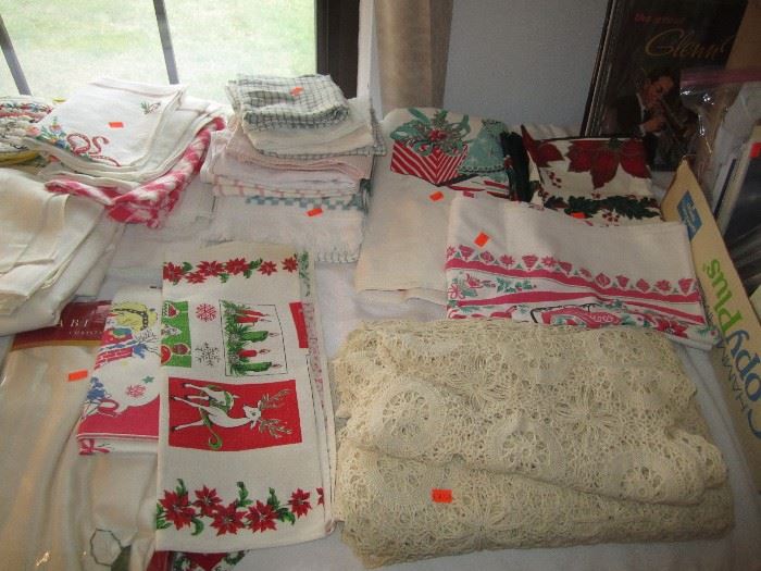 Vintage linens, and crochet
