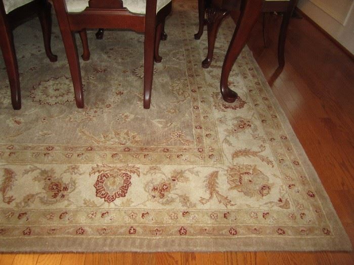 Dining room rug and other room size rugs