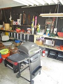 Gas Grill , snowblower