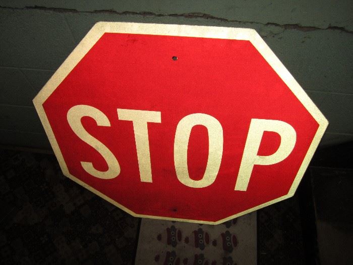 Large Stop sign