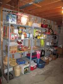 Baskets and shelving