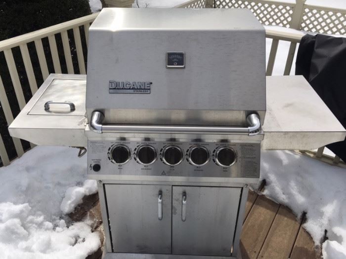Ducane stainless steel gas grill