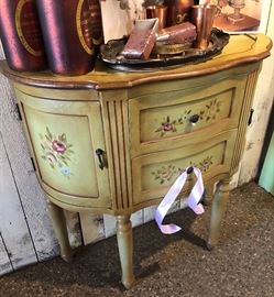 Small painted console