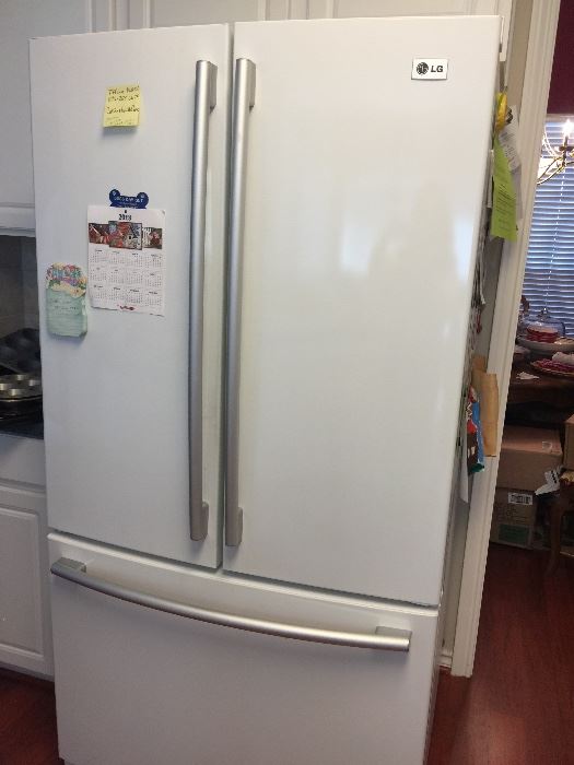 ONE OF TWO REFRIGERATORS
