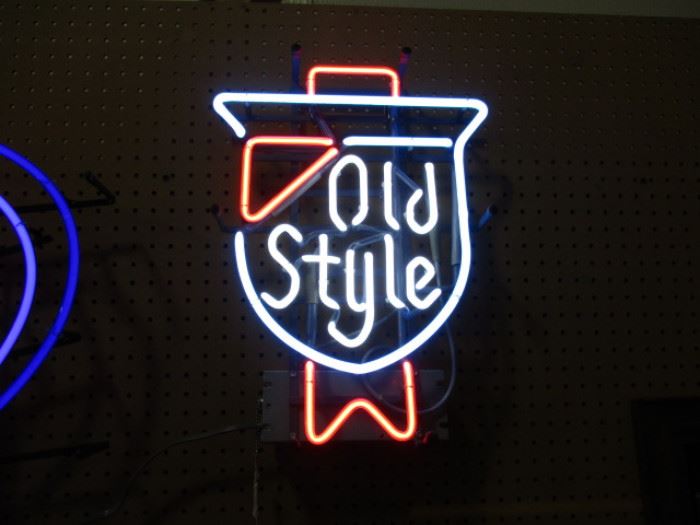 Old Style Neon sign