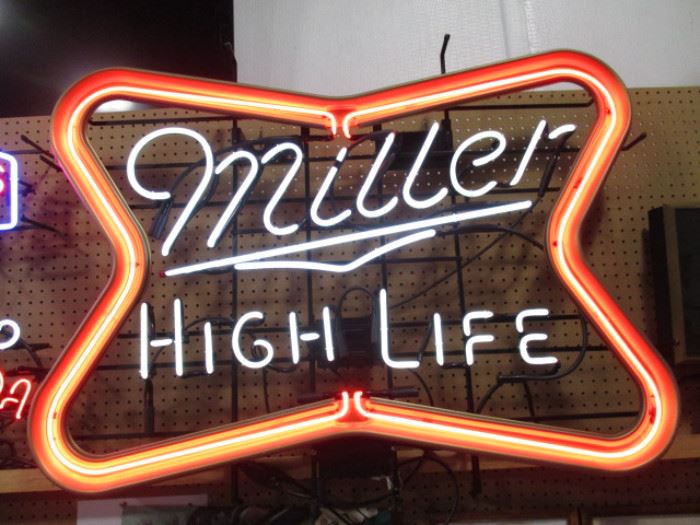 Miller Neon sign