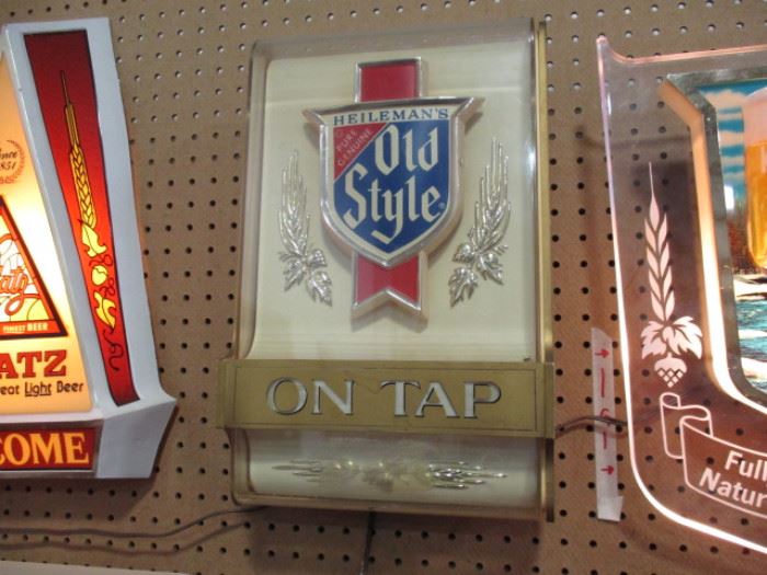 Old Style beer sign