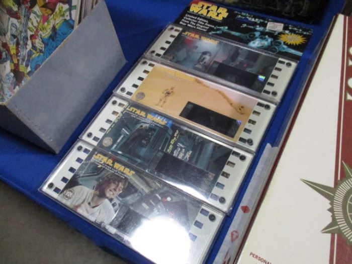 Star Wars Film cell trading cards