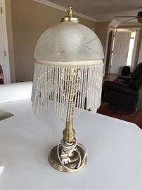 Victorian Table Lamp with Glass Shade   https://www.ctbids.com/#!/description/share/17421