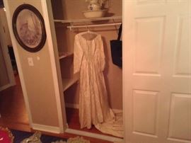 Vintage wedding gown