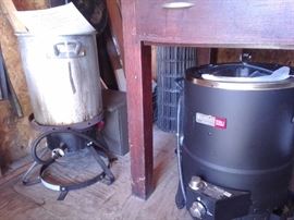 Propane turkey fryer