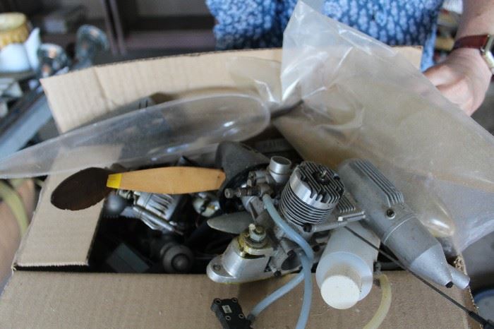 model airplane engines parts