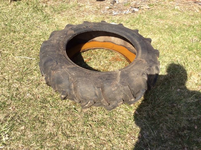 ONE OF 2 TRACTOR TIRES