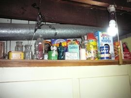 Collection of antique & vintage kitchen collectibles