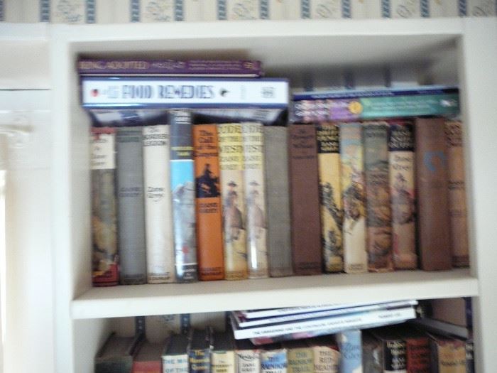 over 60 Zane Grey Novels