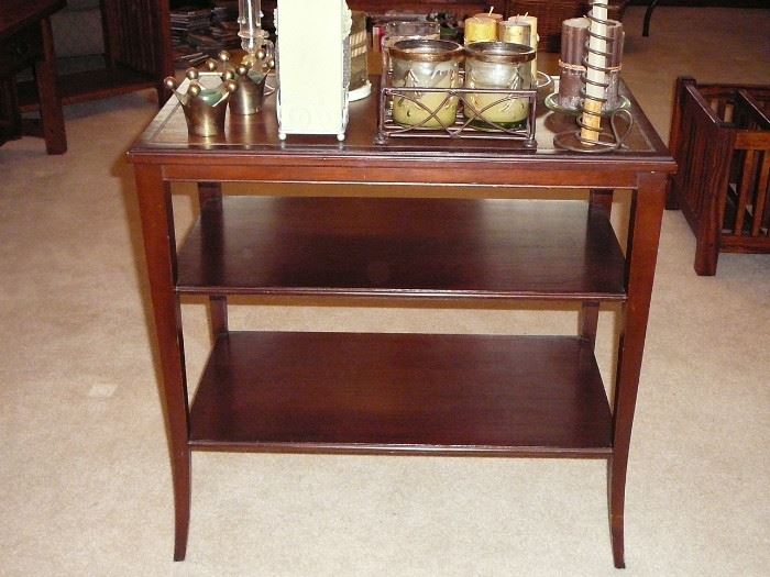 nice 1950-60's two tier end table