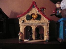 Mickey Mouse Weather house