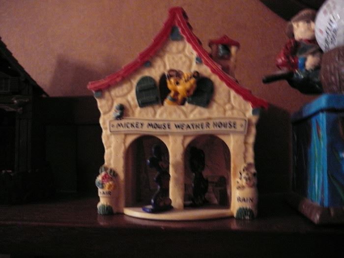 Mickey Mouse Weather house