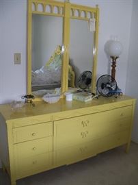 Thomasville triple dresser and misc