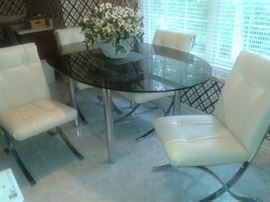 Chrome Dining Table