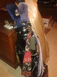 Callaway golf clubs and bag