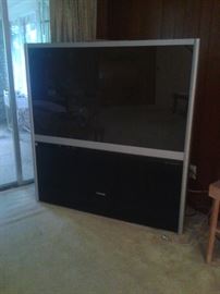 Huge flat screen TV