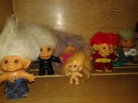 1960s DAM troll dolls