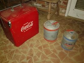 Vintage Coca Cola cooler