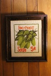 Framed Needlepoint