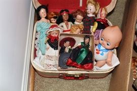 Vintage dolls, Irwin Kewpie Doll