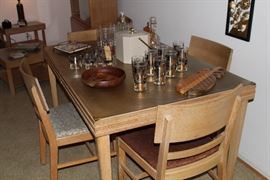 MSM solid oak dining set