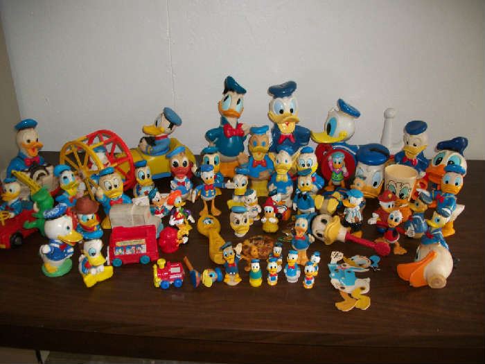 Large Collection of Donald Ducks