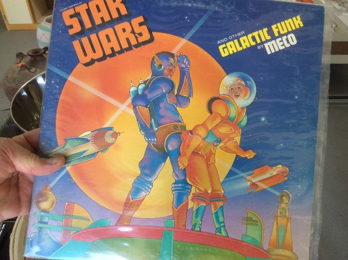80’s vinyl Star Wars/Galactic Funk